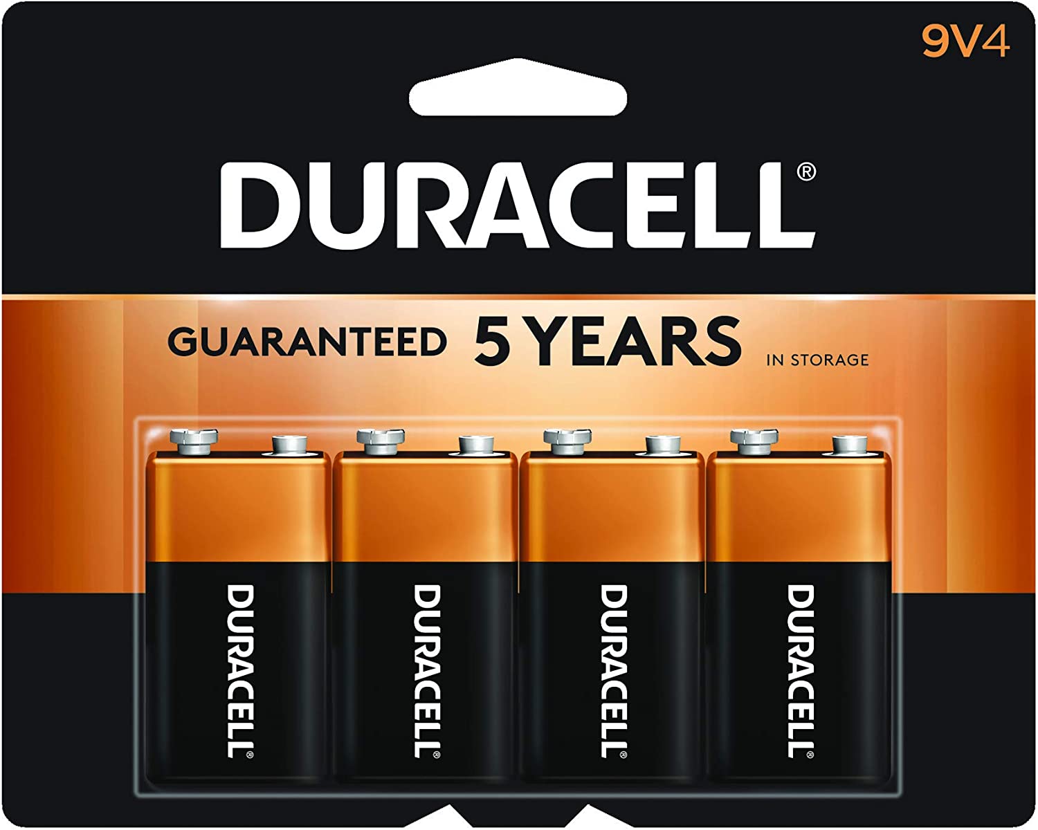 Duracell - CopperTop 9V Alkaline Batteri