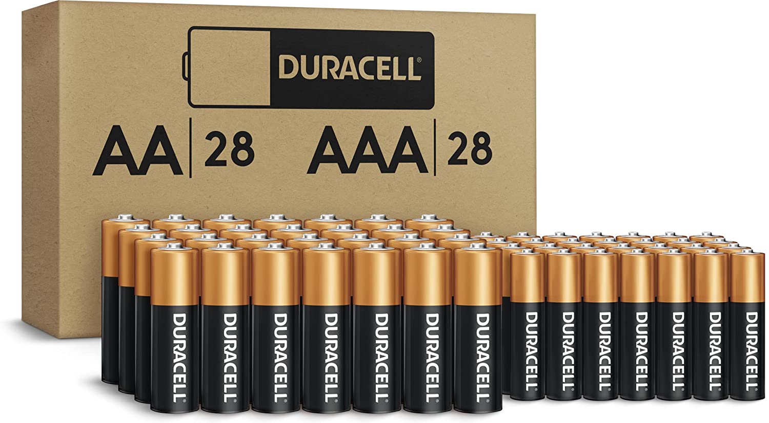 Duracell CopperTop AA + AAA Alkaline Bat